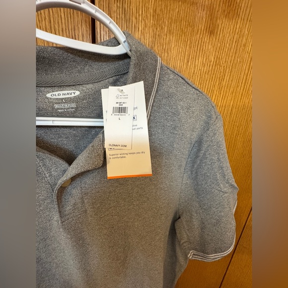 Old Navy Blue Polo Shirt and Grey polo shirt - Picture 4 of 7